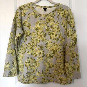 J. Crew Women’s Floral Crewneck Sweatshirt